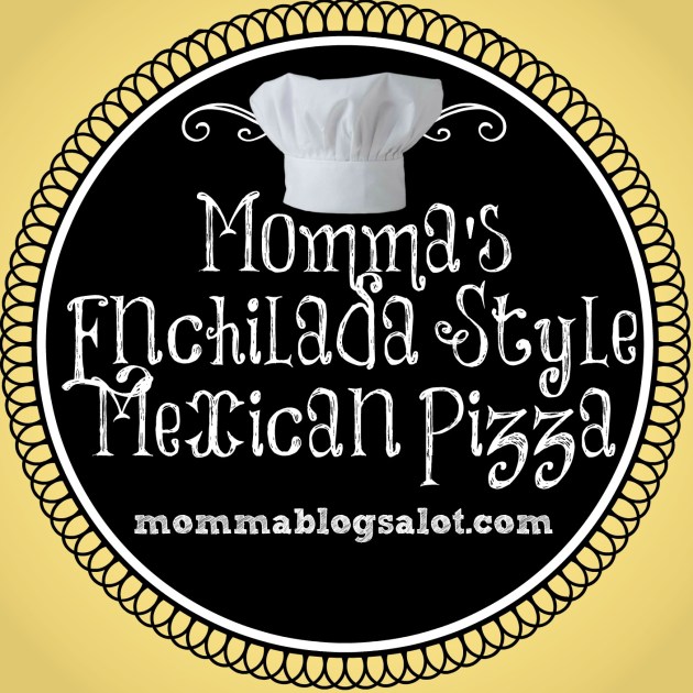 enchilada mexican pizza @ mommablogsalot