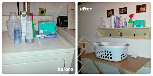 laundry room before and after