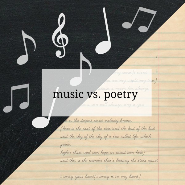music vs poetry