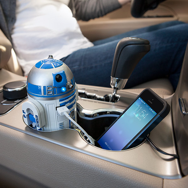 R2-D2 USB Car Charger - $39.99 | ThinkGeek.com