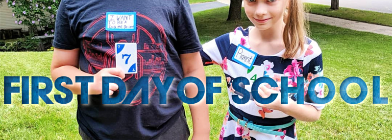 First Day of School: 4th Grade and 7th&nbsp;Grade