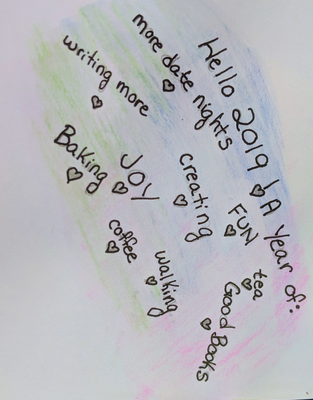 Hello 2019! Non resolutions for a new&nbsp;year